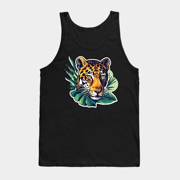 Tiger Face Jungle Tank Top by Mary_Momerwids